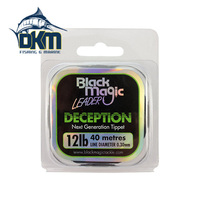Black Magic Leader Deception Tippet 12lb Green