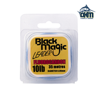 Black Magic Fluorocarbon Tippet Leader 10lb