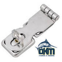 Twist Lock Hasp & Staple Stainless Steel 57mm x 24mm