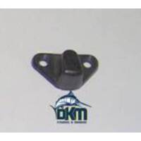 Canopy Lacing Hook Plastic Black