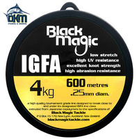 Black Magic 4kg IGFA Mono 600m spool Clear