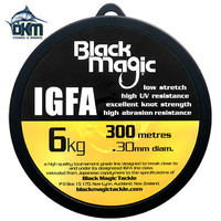 Black Magic 6kg IGFA Mono 300m spool clear