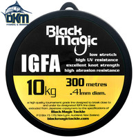 Black Magic 10kg IGFA Mono 600m spool Clear