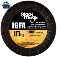 Black Magic 10kg IGFA Mono 1000m spool clear