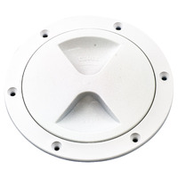 6" White Inspection Port