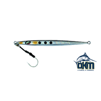 OCEA EASY PEBBLE JIG 350GM BLK BLACK LUMO