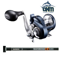 SHIMANO TORIUM 14HG + BACKBONE 6'6" 1PCE 10/20LB O/H ROD