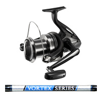 SHIMANO BEASTMASTER 10000XB + VORTEX 12' 3PCE 10/15KG SURF ROD