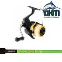 SHIMANO FX2500FC + KIDSTIX GREEN 3'5" 3/6kg 1 PCE SPIN ROD