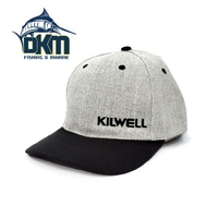 Kilwell Cap American Twill Grey/Black