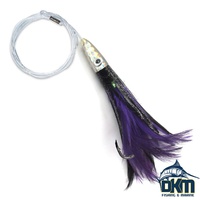 Pacific Tuna Tickler - Black/Purple - Rigged