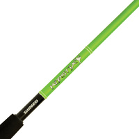 SHIMANO KIDSTIX GREEN 6' 1PCE SPIN 8/12KG ROD