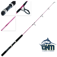 SHIMANO KIDSTIX PINK 6' 2PCE SPIN 2/5KG ROD