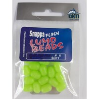 Soft Lumo Beads Green Lumo Size 6