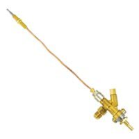 Gas Smoker Brass Control Valve With Flame Out