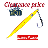Ocean Angler Acid Drop 200g Jig Bruised Banana