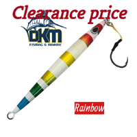 Ocean Angler Acid Drop 200g Jig Rainbow