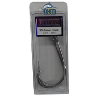 Nacsan Stainless Steel Game Hook 12/0 Pack of 2