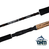 SHIMANO MAIKURO II 7'3" 6-8KG 2PCE SPIN ROD