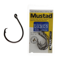 Mustad UltraPoint Demon Circle Hook 7/0 5 pack