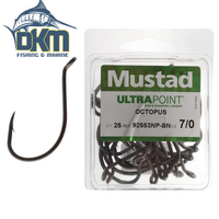 Mustad UltraPoint Octopus Hook 7/0 25 pack