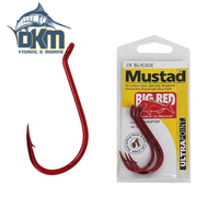 Mustad UltraPoint Big Red Hook 3/0 8 pack