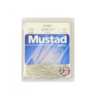 Mustad 2330-DT Kirby Sprat Hook 20 Pack of 10