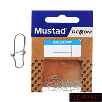 Mustad Demon DLT09 Duo Lock Snap Sz.4 40kg