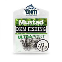 Mustad UltraPoint Fastach Clip with Ball Bearing Swivel 3.4 100lb Pack of 7