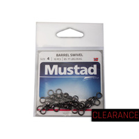 Mustad Barrel Swivel 4 Pack of 10
