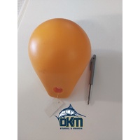 Nacsan 6" Hard Plastic Float Yellow NFH6A