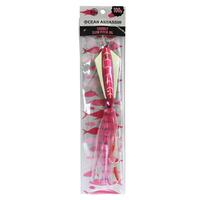 Ocean Assassin Squidly Slow Pitch Jig Pink 100g