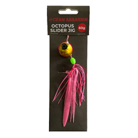 Ocean Assassin Octopus Slider Jig - Pink/Gold - 60g