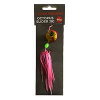 Ocean Assassin Octopus Slider Jig - Pink/Gold - 80g
