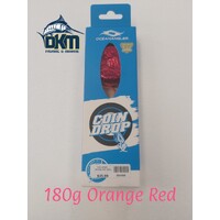 Ocean Angler Coin Drop 180g Orange Red