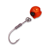 Ocean Angler Cyclops V2 Softbait Sinker Rigs 120g 7/0 Orange