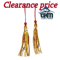 Ocean Angler Jitterbug Twin Hook Pack 2.5 Bruised Banana
