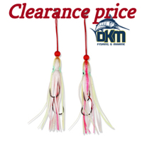 Ocean Angler Jitterbug Twin Hook Pack 3.0 Pink White