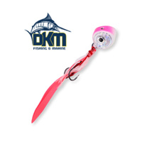 Ocean Angler Slider Rigs 100g Pink White