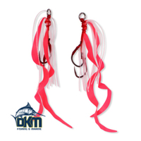 Slider Twin Hook Pack Curly Pink White