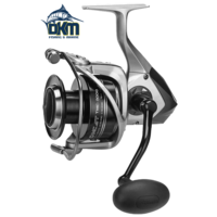 OKUMA REEL SPIN TOMCAT 6+1BB ALUM SPOOL 8000 WITH 210M 45LB BRAID NEW