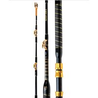 OKUMA ROD GAME MAKAIRA 5'8 15KG ALPS GUIDES GOLD FULLY ROLLERED STRAIGHT