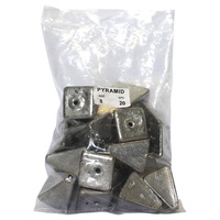 Pyramid Sinker Bulk Pack 8oz (20 per pack)