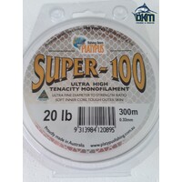 PLATYPUS SUPER 100 CLEAR 300M 20LB