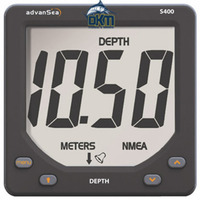 Advansea Depth S400 with thru hull transducer
