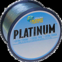 PLATYPUS PLATINUM MONO GREY-300M 20LB