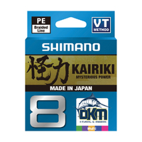 Shimano Kairiki Multi 8 PE Braided Line 50lb 300m