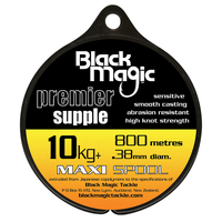 Black Magic Premier Copolymer Supple Mono spool 10kg