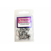 Brass Barrel Swivel Coastlock 6   5pce