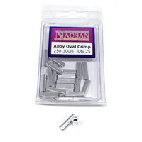 Alloy Crimps 250-300lb 25pce